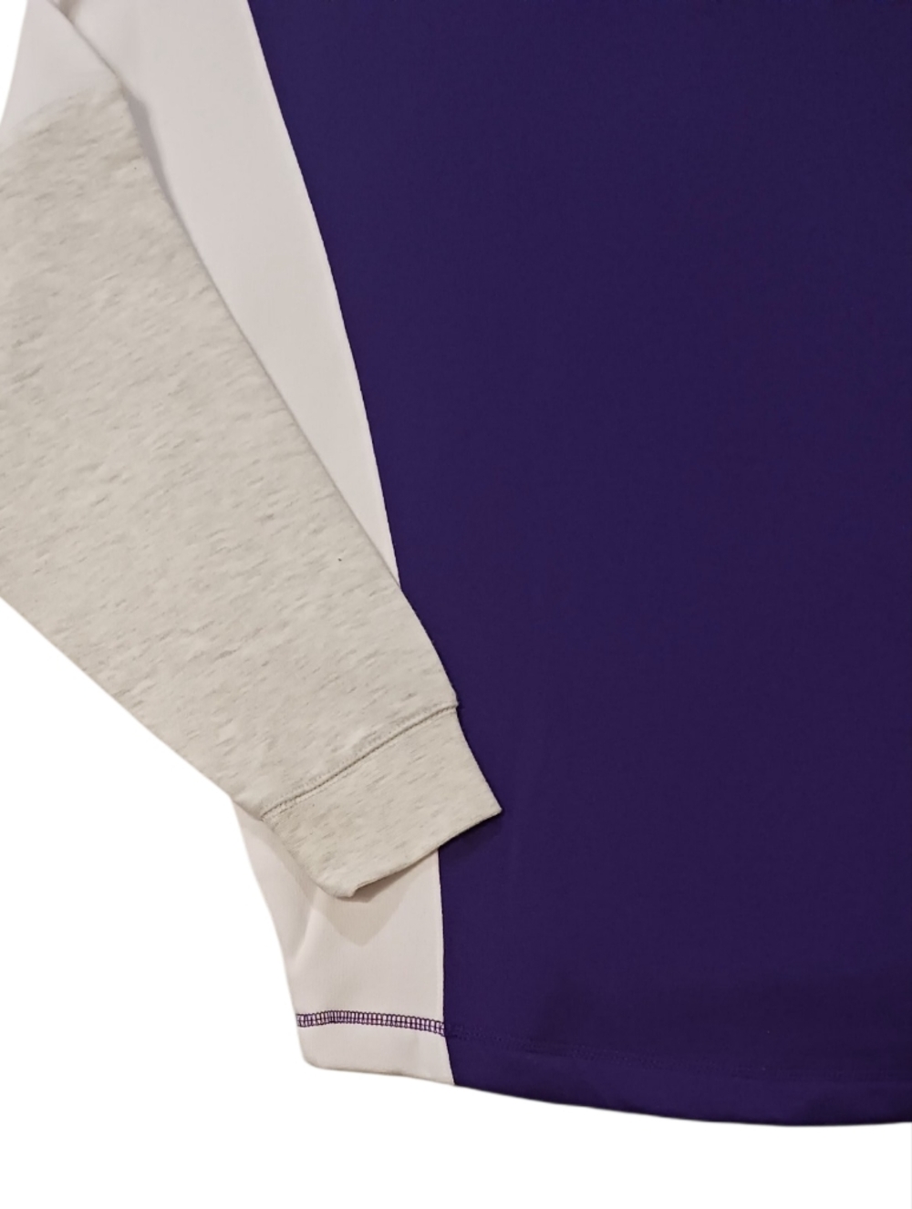 LSU Colorblock Cropped Hoodie - Picture 12 of 16